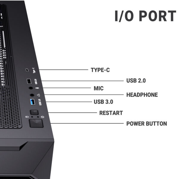 KANK-CMPTR-01 [Intel® Core™ i9 14900K (14th Gen),  Nvidia Geforce RTX 4090 GDDR6X 24GB, 32GB(16X2) DDR5 4800MHz, 1TB M.2 NVMe] - Image 4