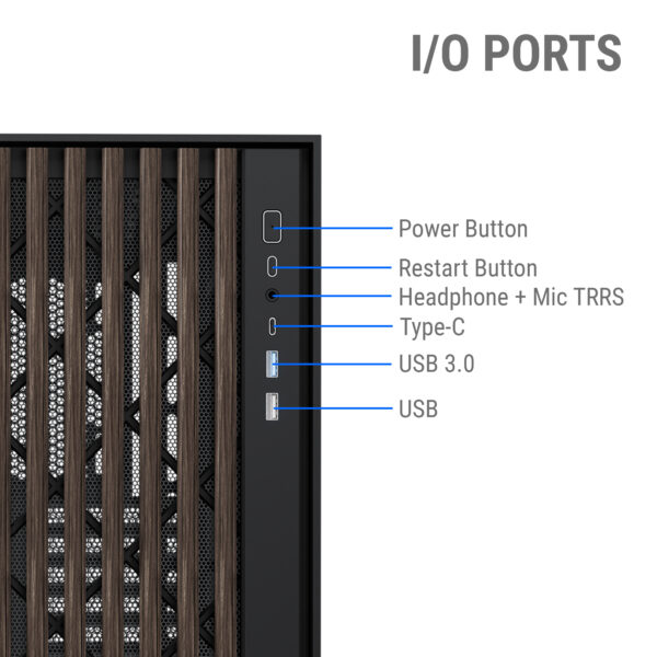 KANK-CMPTR-03 [Intel® Core™ i9 14900K (14th Gen),  Nvidia Geforce RTX 4070 TI SUPER GDDR6X 16GB, 32GB(16X2) DDR5 4800MHz, 1TB M.2 NVMe] - Image 4